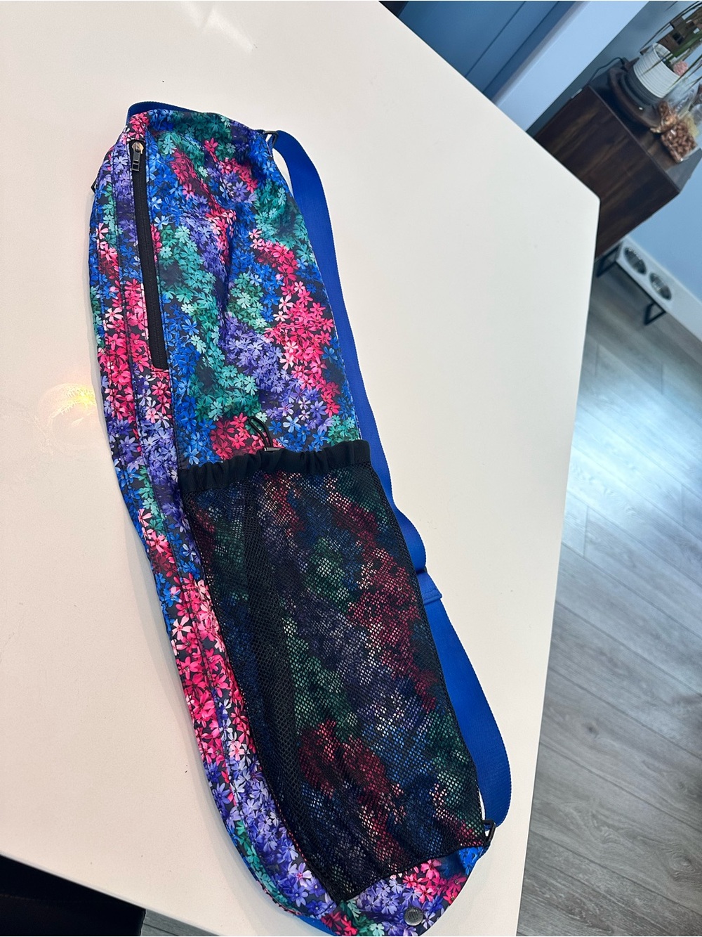 Lululemon You Are a Yoga Warrior Floral Mat Carrier